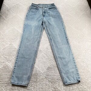 Levis 512 Slim Fit Tapered Mom Leg Jeans Women's 4 Light Blue Vintage USA 90s